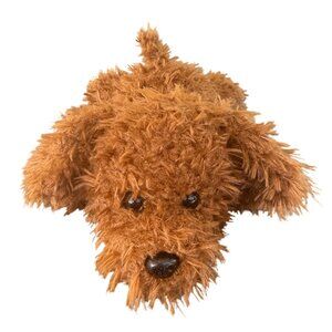 Spark Create Imagine Fuzzy Laying Puppy Dog Brown Wal-Mart 12 inches